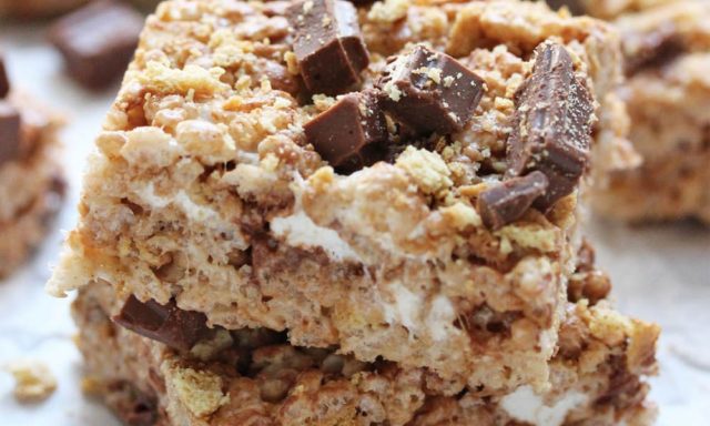 Rice Krispie Treat S’mores