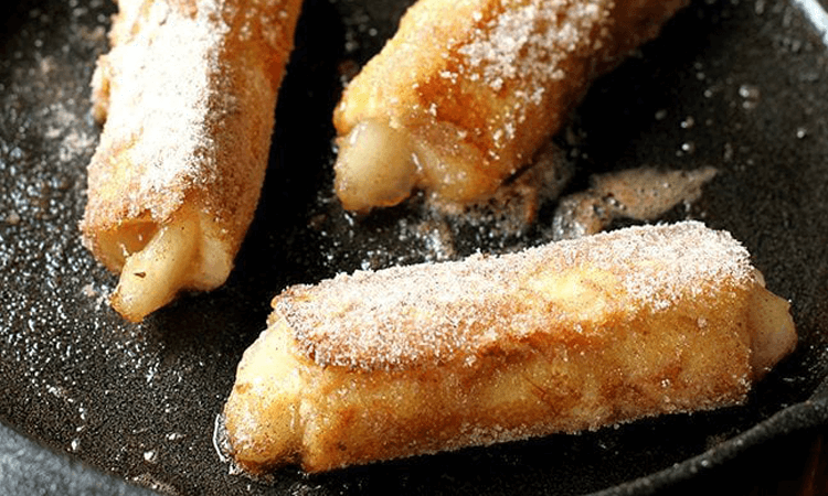 Apple Pie French Toast Rolls