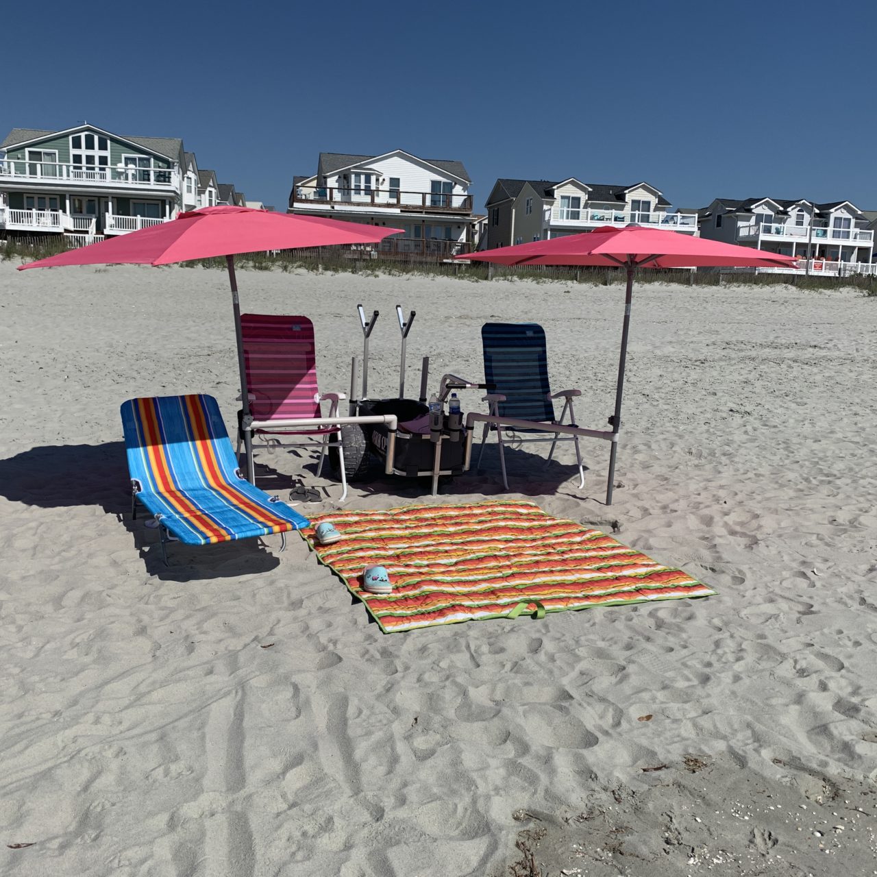 Swing Arm Extension More Umbrellas = More Shade Glampin' Life