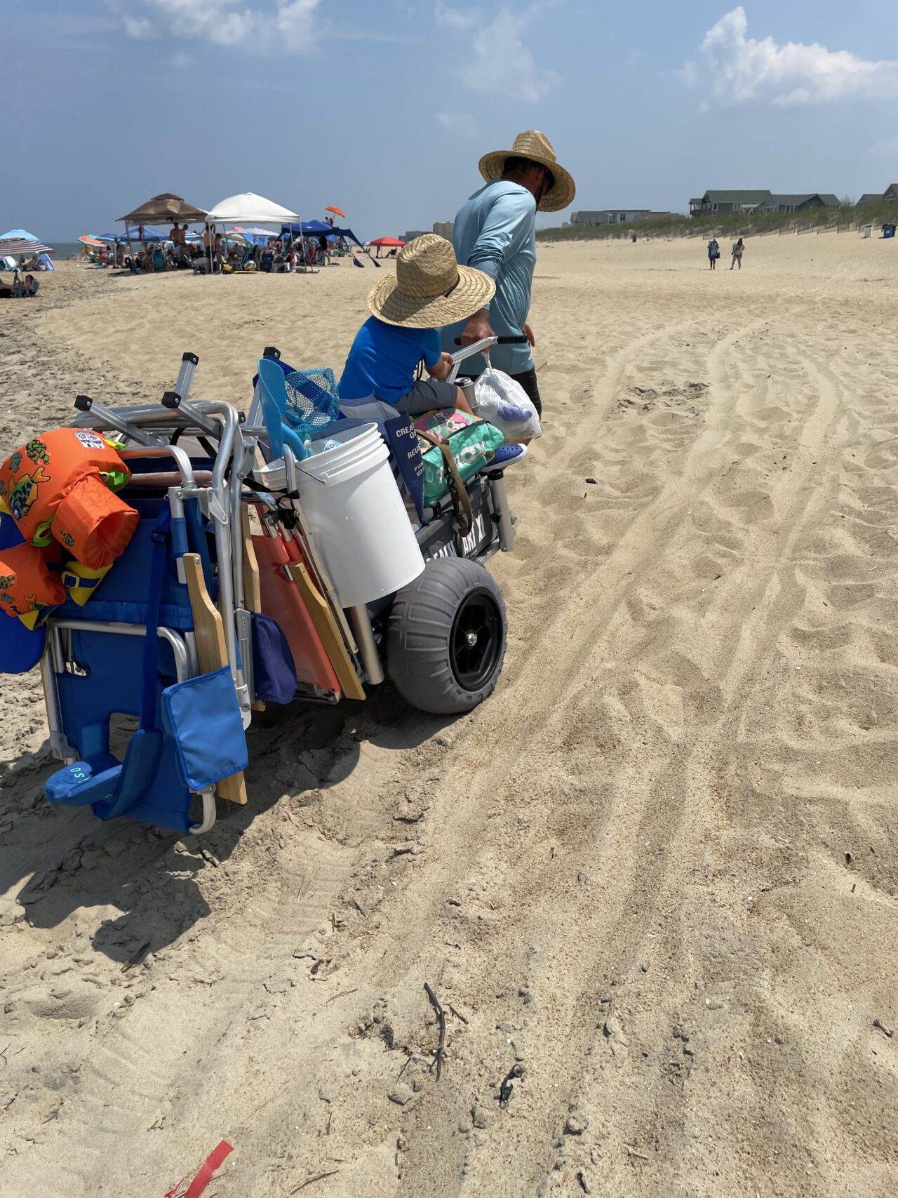 Ultimate Beach Cart XL  Beach Cart With Balloon Wheels