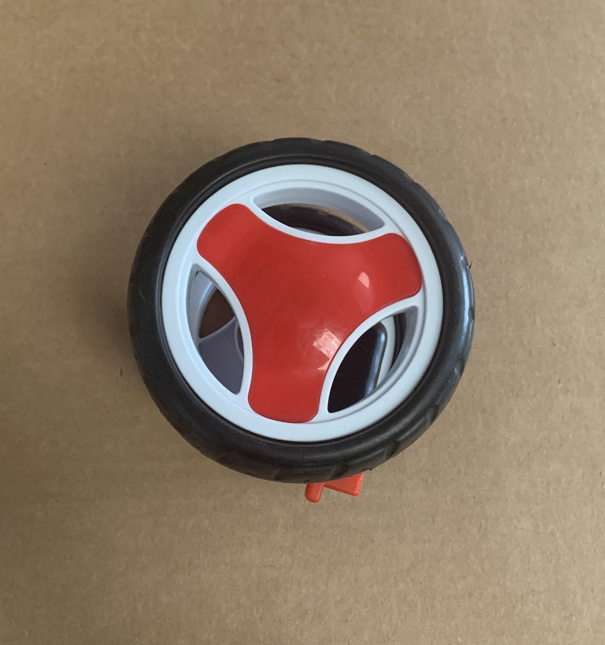 Folding Beach Cart Swivel Wheel - Set of 2