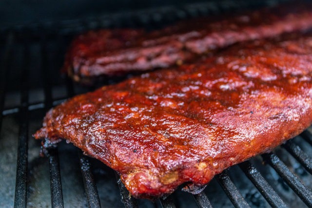 Smoked Dr. Pepper Ribs