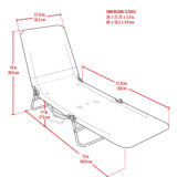 Rio Lounge Chair Dimensions
