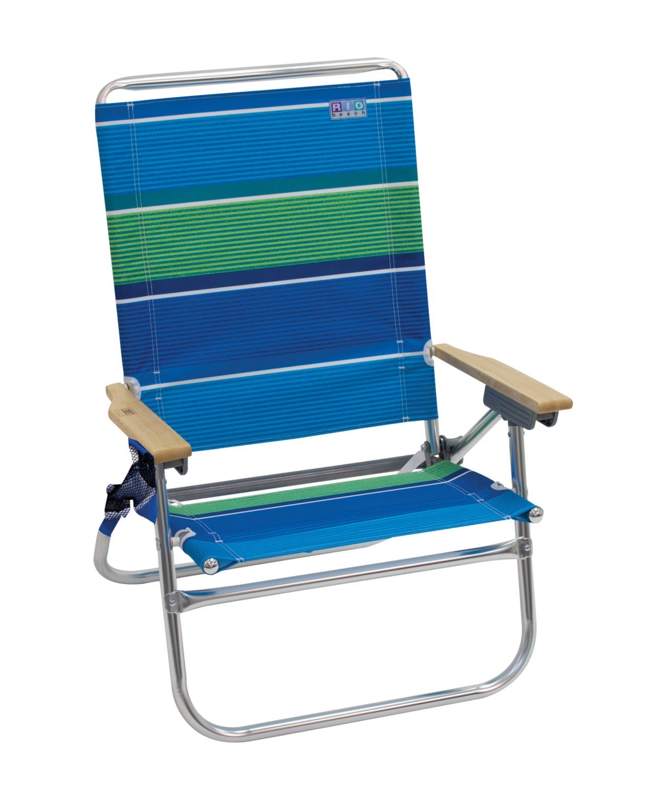 RIO Beach 4-Position Easy In-Easy Out Beach Chair