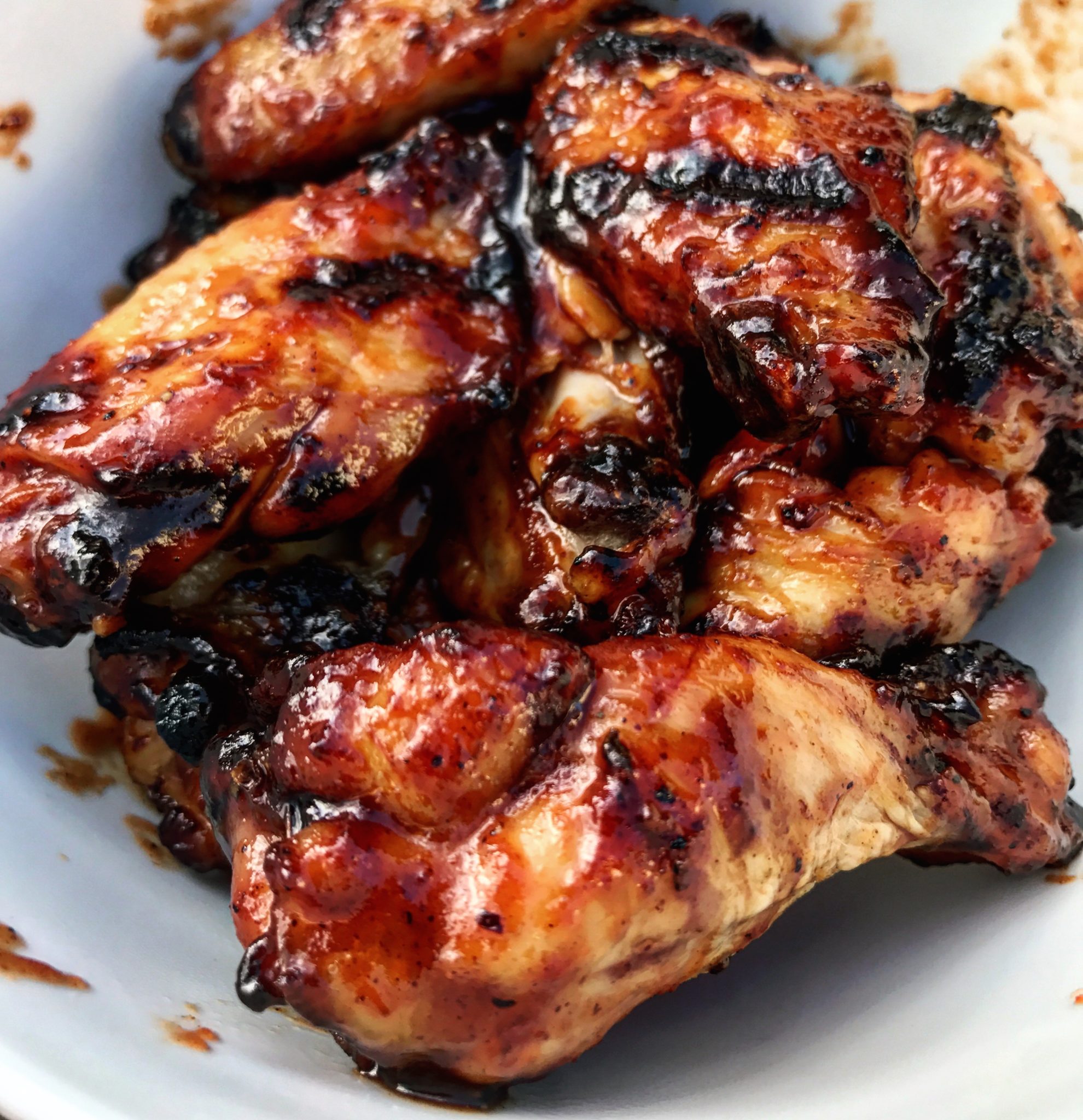 Smoked BBQ Chicken Wings Glampin' Life