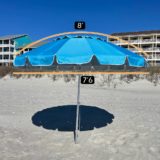 7.5ft Aluminum Lightweight Beach Umbrella