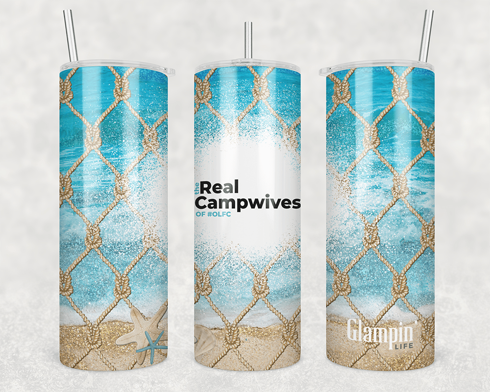 The Real Campwives of #OLFC - Skinny 20oz Tumbler