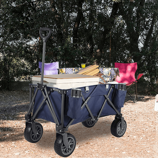 Large best folding beach carts