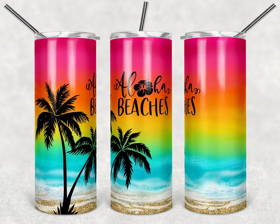 Aloha Beaches Waves Water Rainbow Beach