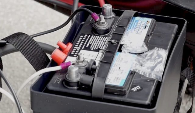 RV maintenance tips winter battery