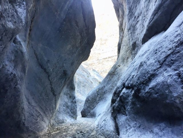 hiking in the snow at cottonwood