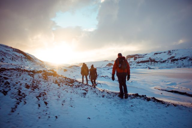 winter snowpeak trail