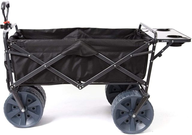 Gorilla Carts 7 Cubic Feet Foldable Utility Beach Wagon w