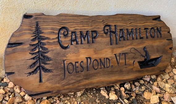 6 Simple Ways to DIY Wood Camp Signs