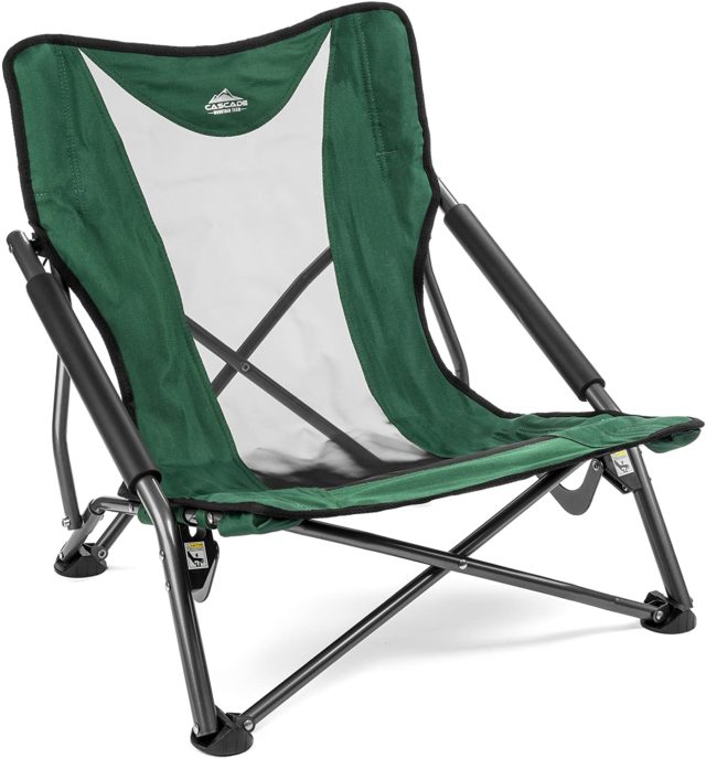 cascade low position beach chair