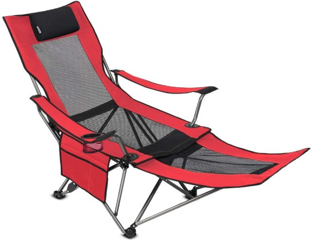 SUNTIME reclining chair with footrest