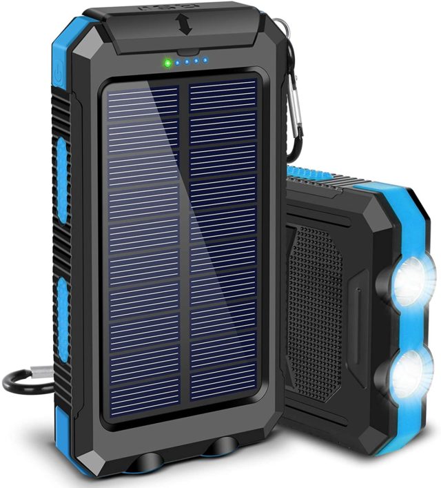 beach camping accessories solar bank