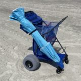 Balloon Wheel Folding Beach Cart