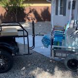 Beach Cart Golf Cart Hitch