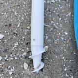 Best Beach Umbrella for Wind - Integrated Sand Screw